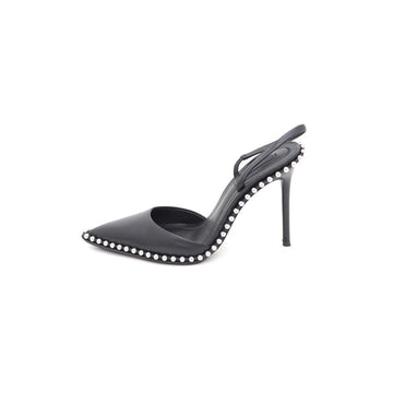 ALEXANDER WANG Studded Lina Slingback Pumps Heels 32425047 157946802 [P]