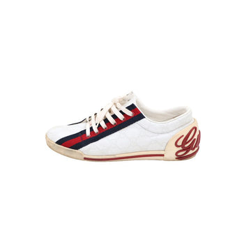 GUCCI PVC Sneaker mit GG-Logo in Weiß 169733 157946930 [P]