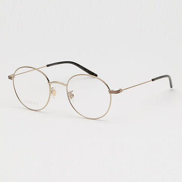 Gucci GG1054OK 001 Gold Retro Asian Fit Eyeglass Frame 62823914 [P]
