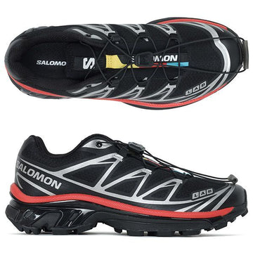 SALOMON XT-6 Sneakers Schwarz Rot Silber 157950784 [P]