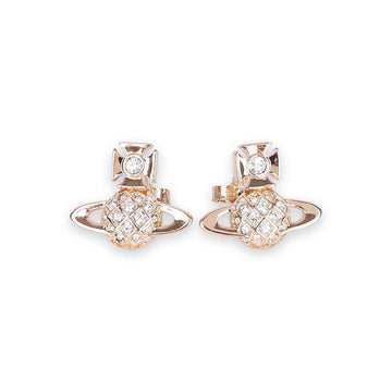Vivienne Westwood Women's Willa Bass Relief Earring (Pink Gold) 6201034002 G112 105759068 [P]