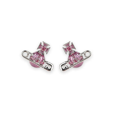 VIVIENNE WESTWOOD KITTY Ohrringe (Rosa/Silber) 6201033P 02P448 P448 121196771 [P]