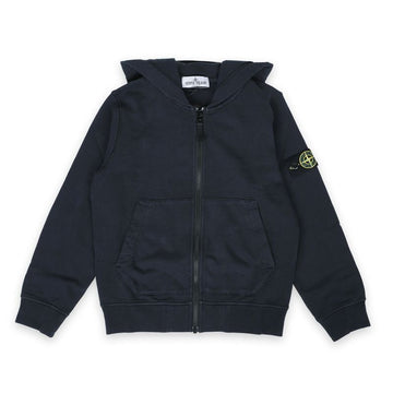 Bobo Choses Stone Kids Badge Patch Hoodie Jacket (Navy) K1S16 6100010 S0040 V0020 123197129 [P]