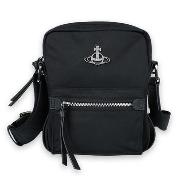 VIVIENNE WESTWOOD ジャクソン ロゴ スモール クロスボディバッグ (ブラック) 4803000BU W001Y N401 125308079 [P]