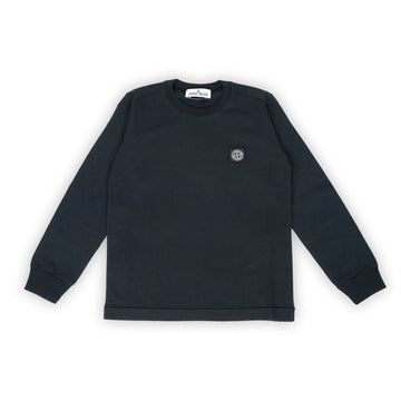 STONE ISLAND ストーン キッズ ロゴ パッチ ロングスリーブ Tシャツ (ネイビー) K1S16 2100003 125509572 [P]
