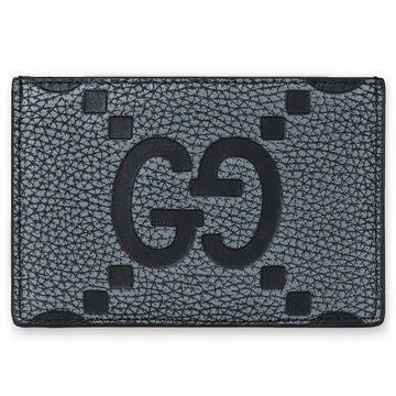 GUCCI マキシ GG ロゴ カードホルダー (ダークグレー) 812681 AAECE 1046 128918969 [P]