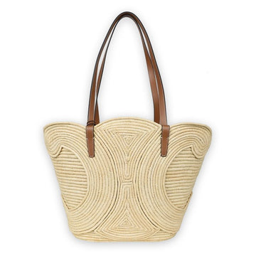 CELINE Triope Classic Paniere Medium Schultertasche (Braun) 116982FWB 04LU 129248423 [P]