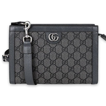 Gucci Super GG Ophidia Print Mini Crossbody Bag (Gray) 795467 UULBN 1244 130757523 [P]