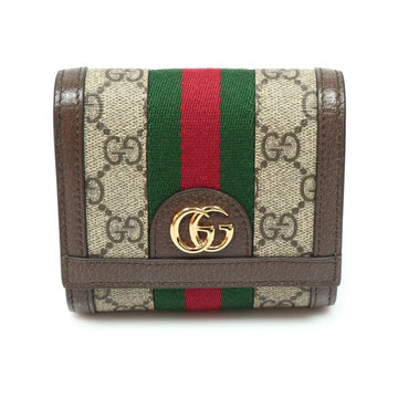 Gucci Canvas Ophidia Card Case Wallet 598662 GG Supreme 157953173 [P]