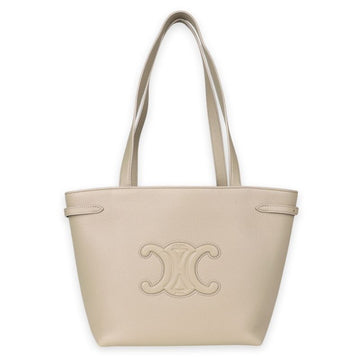 CELINE クイールトリオンフ スモールカバストートバッグ (ベージュ) 118233ENY 03CP 131429265 [P]