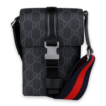 GUCCI Männer GG Supreme Super Mini Crossbody Bag (Schwarz) 816954 FAD8C 1049 131573209 [P]