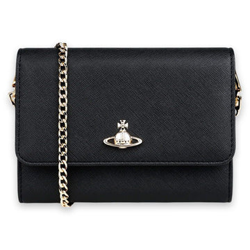VIVIENNE WESTWOOD クロスボディウォレットバッグ (ブラック) 5801000CW S0021 N402 136204589 [P]
