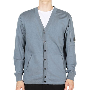 CP COMPANY メンズ レンズ ワッペン パッチ カーディガン (ブルー) 18CMKN076A 004037A 872 137645699 [P]