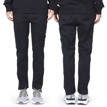 STONE ISLAND Cargo-Shorts mit Wappen-Patch für Herren (Navy) K2S15 3100034 S00L1 V0120 140720024 [P]