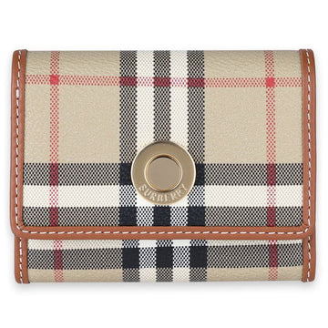 BURBERRY Vintage Check Falten Geldbörse (Beige) 8109800 148408420 [P]