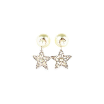 Dior Women's Tribal Crystal Pearl Earrings (Gold) E4392WOMCY 03S 151321346 [P]