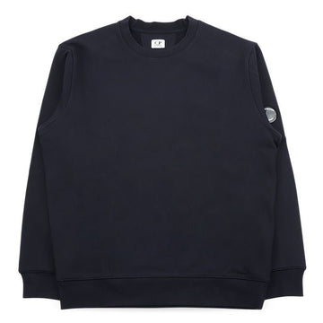 CP Company Men's Lens Neck Logo Sweatshirt (Navy) RCCMSS713A 005086W 888 152310687 [P]