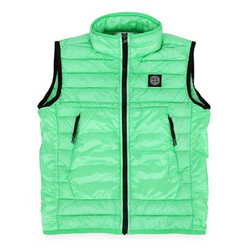 Stone Island Kids Wappen Logo Patch Lightweight Padded Vest 152528158 [P]