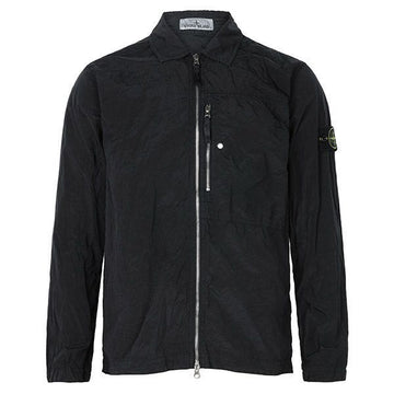 Stone Island Black Zip Pocket Overshirt Jacket 157950787 [P]