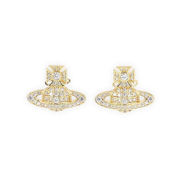 VIVIENNE WESTWOOD 女性用バスリリーフイヤリング（ゴールド） 6201033A 02R102 R102 153500845 [P]