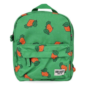 Bobo Choses Kids Tangerine Allover Backpack (Green) B126AH064 311 153771048 [P]