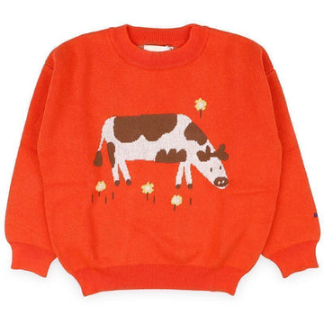 BOBO CHOSES Kinder Palm Adventure Strickwaren (Rot) B126AC111 611 153843999 [P]