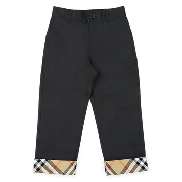 BURBERRY キッズトラウザー ロールドアップレッグボタンパンツ 155069911 [P]