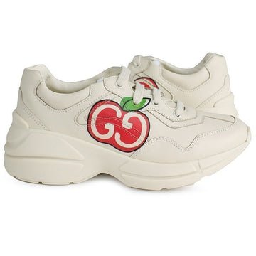 Gucci Kids Women Apple Logo Light Ton Sneakers 155584718 [P]