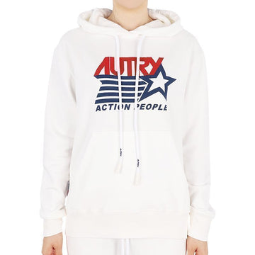 AUTRY Iconic Logo Hoodie Sweatshirt (White) HOIW 2361 54757507 [P]