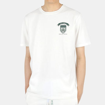 AUTRY Tennisclub-Emblemlogo Kurzarmshirt (Weiß) A920 54757994 [P]