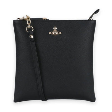 VIVIENNE WESTWOOD Herren Quadratischer Crossbody Bag (Schwarz/Gold) 4304007OU S000B N401 77984050 [P]