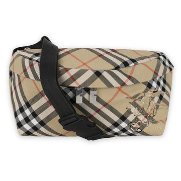 BURBERRY チェックパターンベルトバッグ(ベージュ) 94844871 [P]