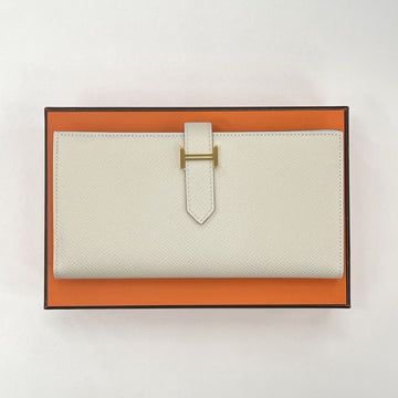 HERMES ベアン 財布 クレ ゴールド金具 K刻印 H039785CC 157958934 [P]