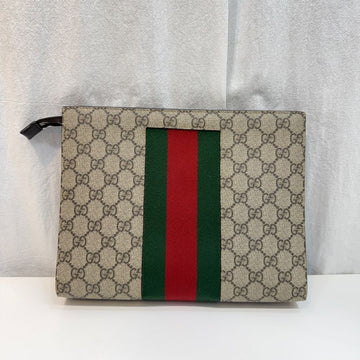Gucci GG Supreme Web Clutch Bag 475316 157961234 [P]