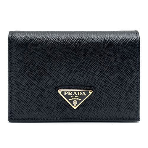 PRADA Saffiano Dreieck-Logo Geldbörse 78987666 [P]
