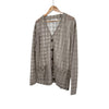 Our Legacy Disintegration Wool Check Cardigan Grey M2236CG 157966554 [P]
