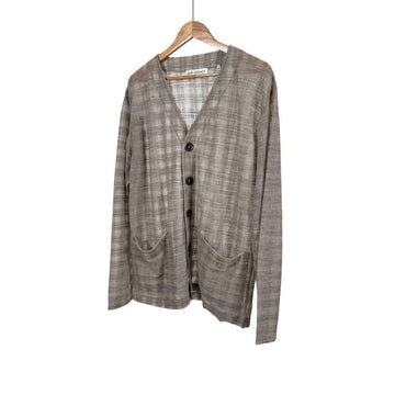 Our Legacy Disintegration Wool Check Cardigan Grey M2236CG 157966554 [P]