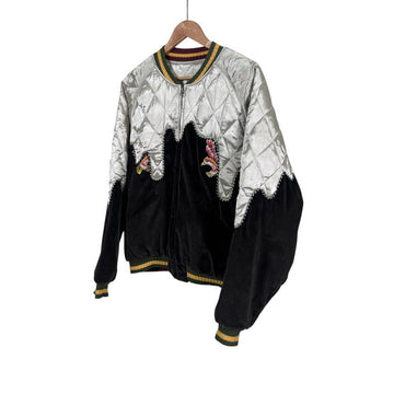 KAPITAL Velvet Souvenir Sukajan Bomber Jacket Black Kinari 4 157966661 [P]