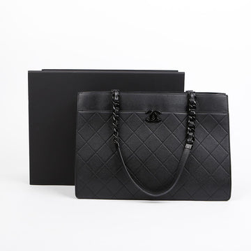 CHANEL Large Caviar Tote Shoulder Bag AS2304 157596301 [P]