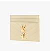 Saint Laurent Cassandra Monogram Matelassé Gold Card Holder 157967941 [P]