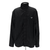 Prada Triangle Logo Nylon Zip-up Shirt Jacket 157969725 [P]