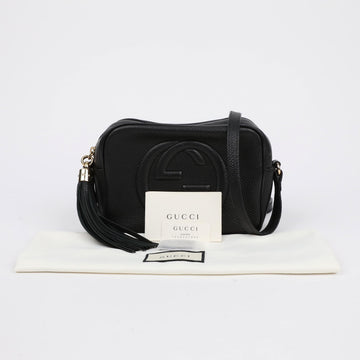 GUCCI Disco Soho Leder Schultertasche Schwarz 157663807 [P]