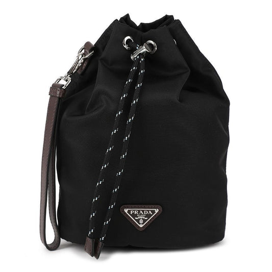 Prada Drawstring Recycled Nylon Pouch 156973692 [P]