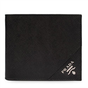 PRADA サフィアーノ メンズ 二つ折り財布 2MO513-QME-F0002 33910843 [P]