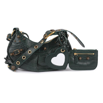 BALENCIAGA Krokodil Schultertasche 671309-23EBM-3017 79701659 [P]