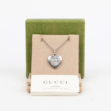 Gucci Blind for Love Silver Necklace 157797060 [P]