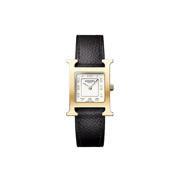 HERMES Heure H Uhr Damen Uhr kleines Modell 25mm vergoldetes Noua W404381WW00 157970947 [P]