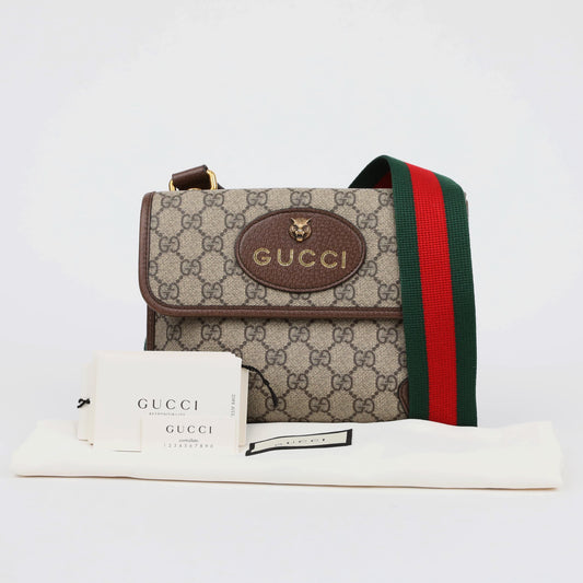 Gucci Neo Vintage GG Supreme Canvas Messenger Bag 157890765 [P]