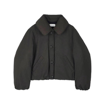 LEMAIRE OW1151 LF1019 BR507 FW25 Damen Short-Puffer-Bomberjacke 148492567 [P]