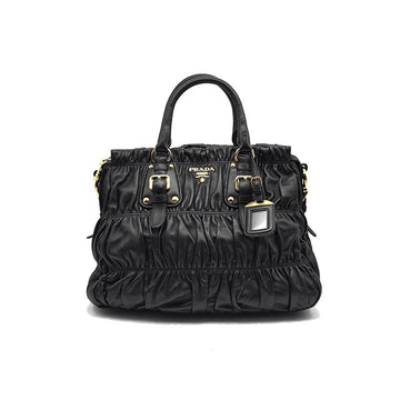 PRADA Nappa Gaufre Tote-und Schultertasche (BN1336) L117494 157971402 [P]